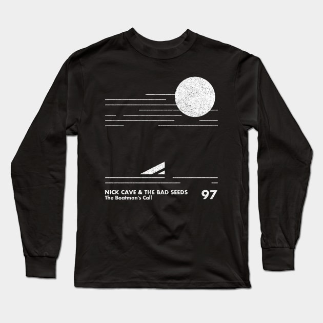 Nick Cave / Minimal Graphic Design Tribute Long Sleeve T-Shirt by saudade